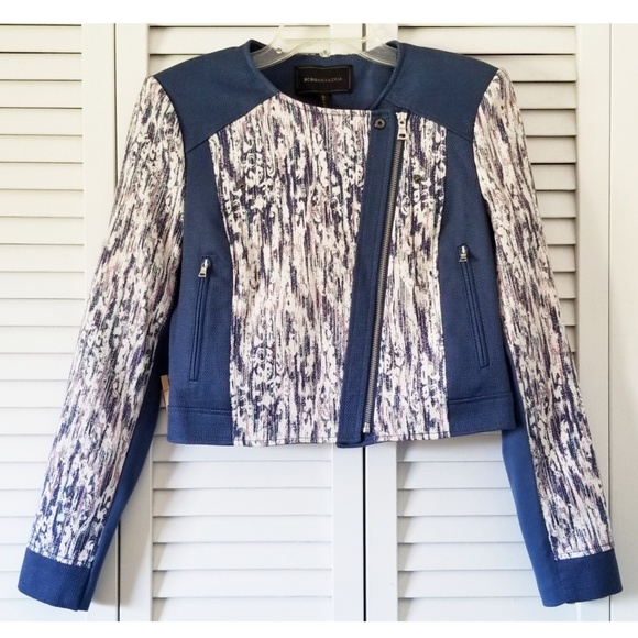 FREE Shipping! BCBGMaxAzria Cody Moto Jacket - Picture 3 of 9